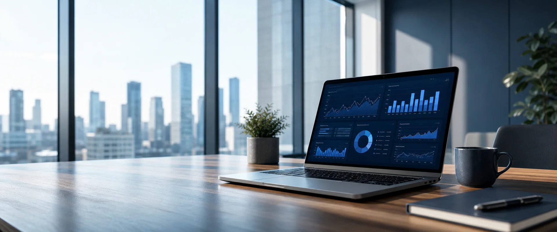 Modern technology consulting workspace